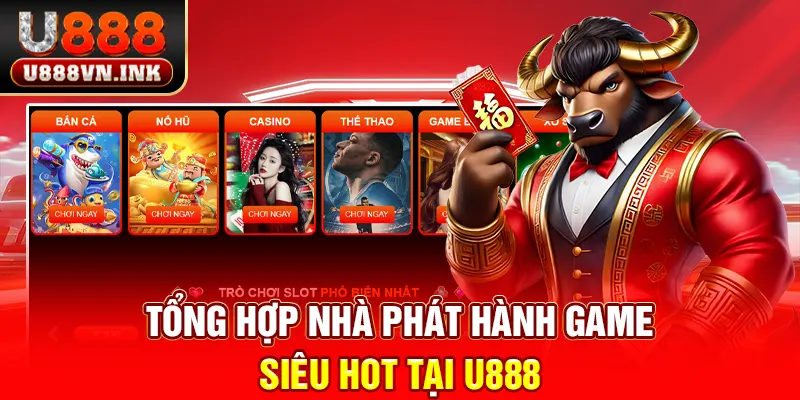 Tổng hợp nhà phát hành game siêu hot tại u888